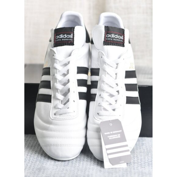 New! Size: 11.5 Men | adidas Copa Mundial FG Leather | White/Gold/Black | ID4050 main image 5
